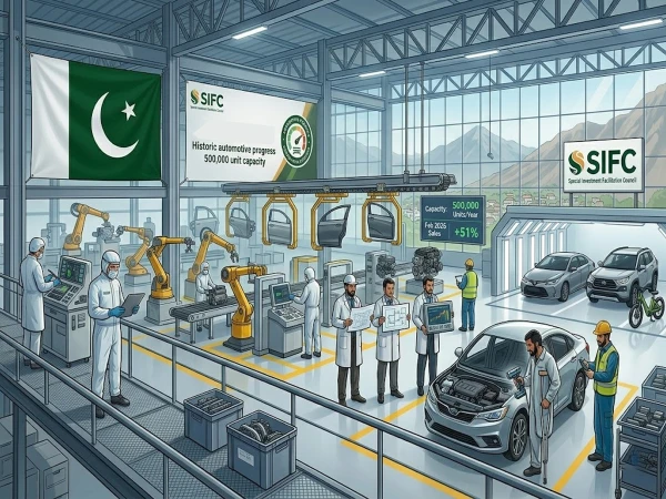 Pakistan Auto Sector Shows Strong Growth as Sales Surge in 2026
